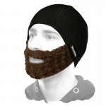 Black hat Brown Attached Beardo