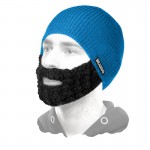 Ocean Blue hat Black Attached Beardo